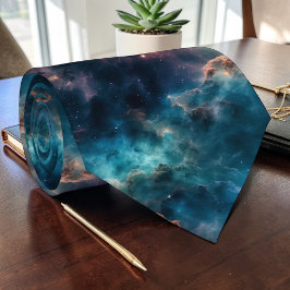 Corbata personalizada de ciencia espacial