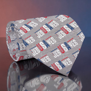 Corbata personalizada de cristianismo cristiano