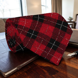 Corbata personalizada de cuadros escoceses