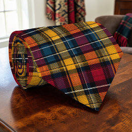 Corbata personalizada de cuadros escoceses