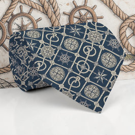Corbata personalizada de cuerdas náuticas