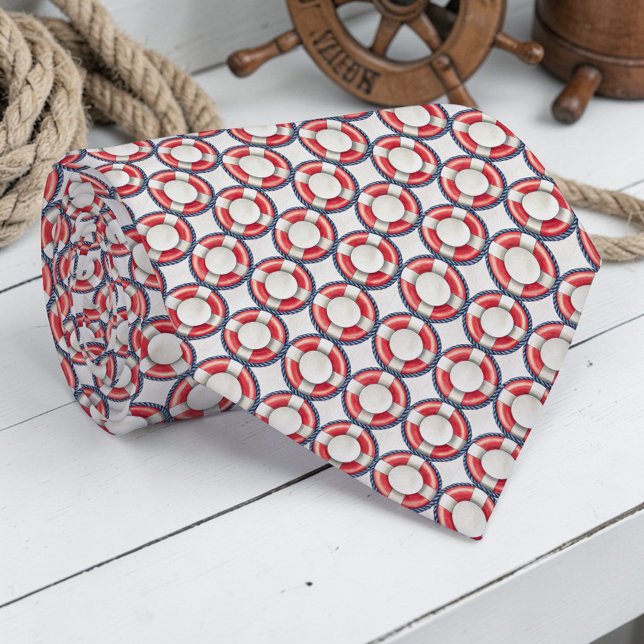 Corbata personalizada de tema náutico (Subido por el creador)