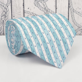 Corbata personalizada de vida marina náutica
