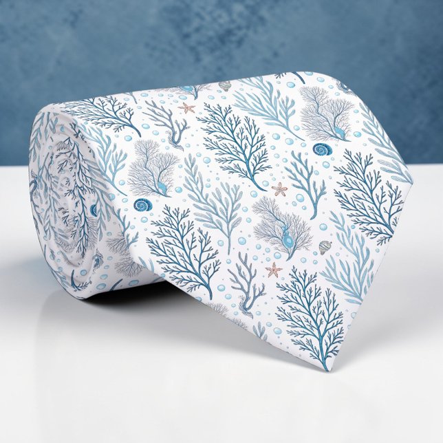 Corbata personalizada del océano y el mar (Subido por el creador)