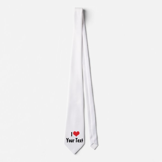 Corbata Personalizada Me Encanta (Anverso)