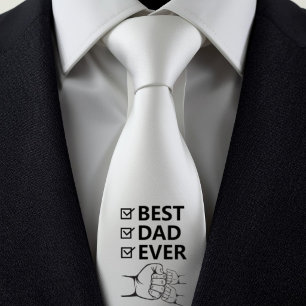 Corbata Personalizada 'Mejor Papá del Mundo'