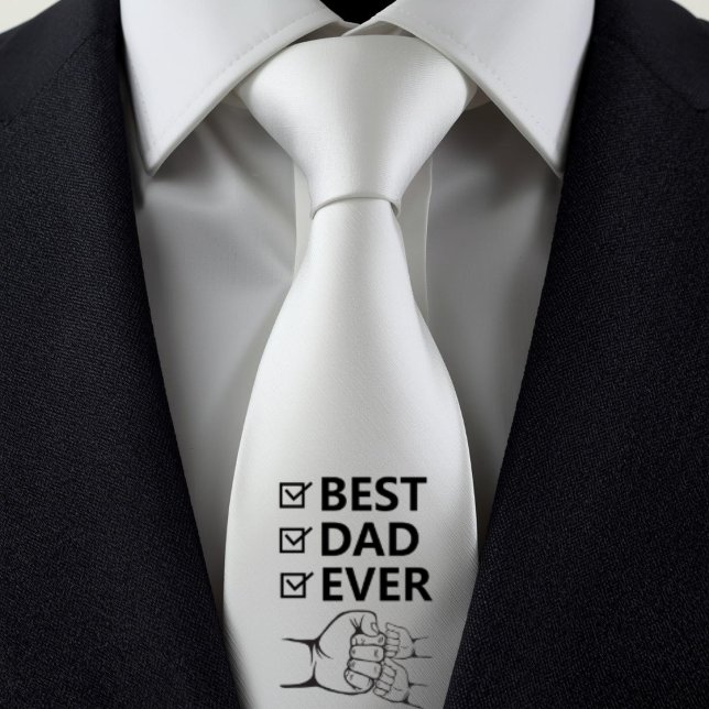 Corbata Personalizada 'Mejor Papá del Mundo' (Subido por el creador)