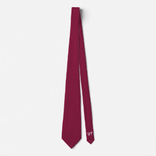 Corbata Personalizada Merlot para Novio