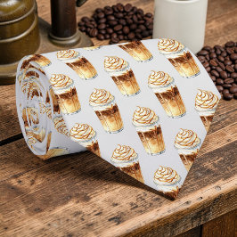 Corbata personalizada para amantes del café