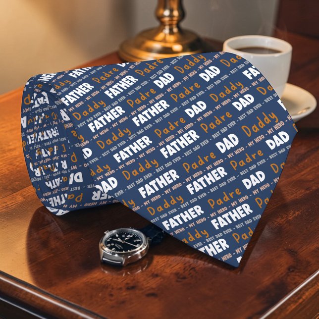 Corbata personalizada para el Día del Padre (Subido por el creador)