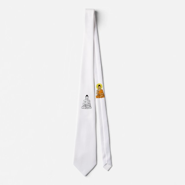 Corbata Personalizado Buda Buddhism.net (Anverso)