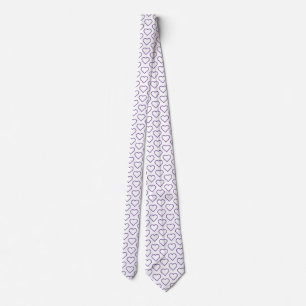 Corbata Personalizado Colores Nata de Cuello con Corazón -