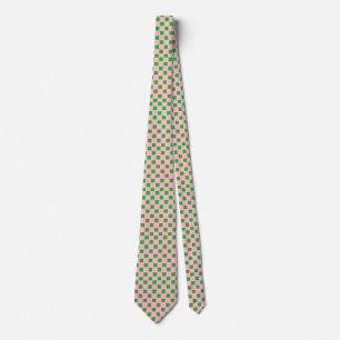 Corbata Personalizado con control rosa y verde