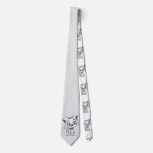 Corbata Personalizado Cute gato