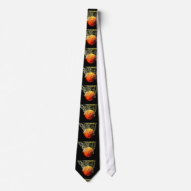 Corbata Personalizado de baloncesto Tie Neckwear (Anverso)