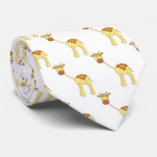 Corbata Personalizado de Cute Giraffe