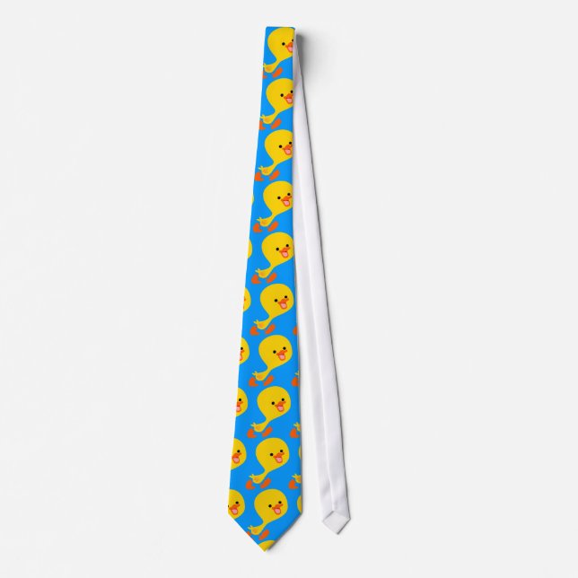 Corbata Personalizado de paseo suave Duckling Tie (Anverso)