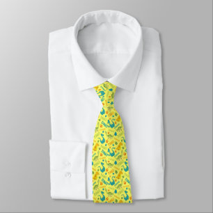 Corbata Personalizado Dinosaurios Neck Tie