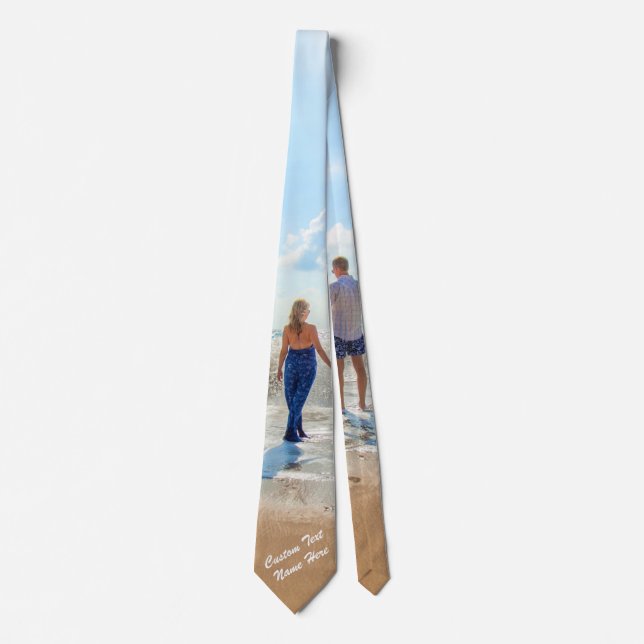 Corbata Personalizado Foto de Neck Tie Regalo tus fotos y  (Anverso)