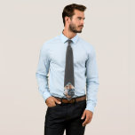 Corbata Personalizado Gray Family Photo Keepsake<br><div class="desc">Personalizado Gray Family Photo Keepsake con corbata en el cuello. Un regalo fotográfico personalizado perfecto para un padre o abuelo en el Día del Padre,  cumpleaños o Navidades.</div>