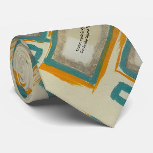 Corbata Personalizado Hecho Para Él, El Rothko Inspiró E