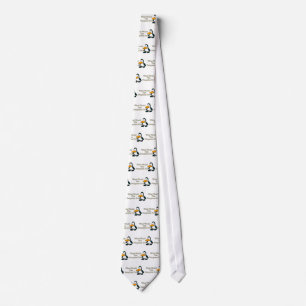 Corbata Personalizado Penguin