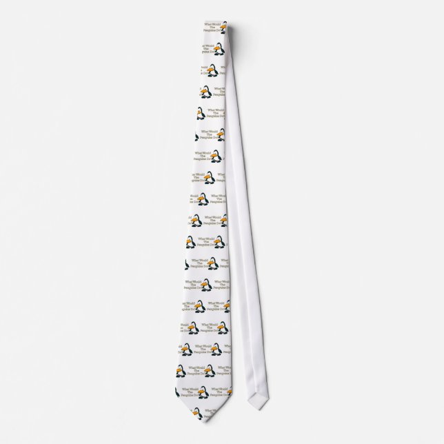 Corbata Personalizado Penguin (Anverso)