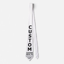 Personalizado personalizado NECK TIE