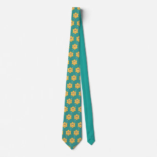 Corbata Personalizado retro feliz de Star smiley