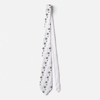 Corbata Personalizados com patinhas escuras