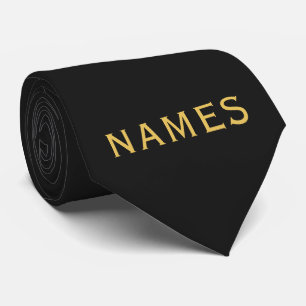 Corbata Personalizados con Apellido o Apodo en Ellos