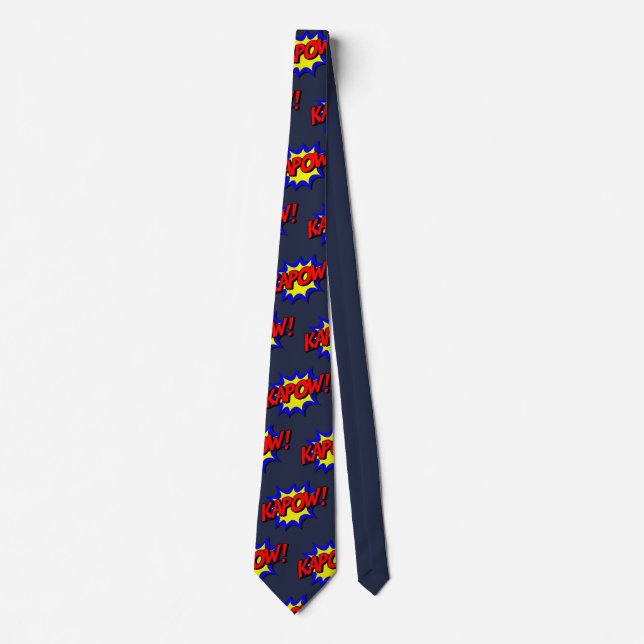Corbata Personalizar Guay Comic Kapow Fiesta (Anverso)