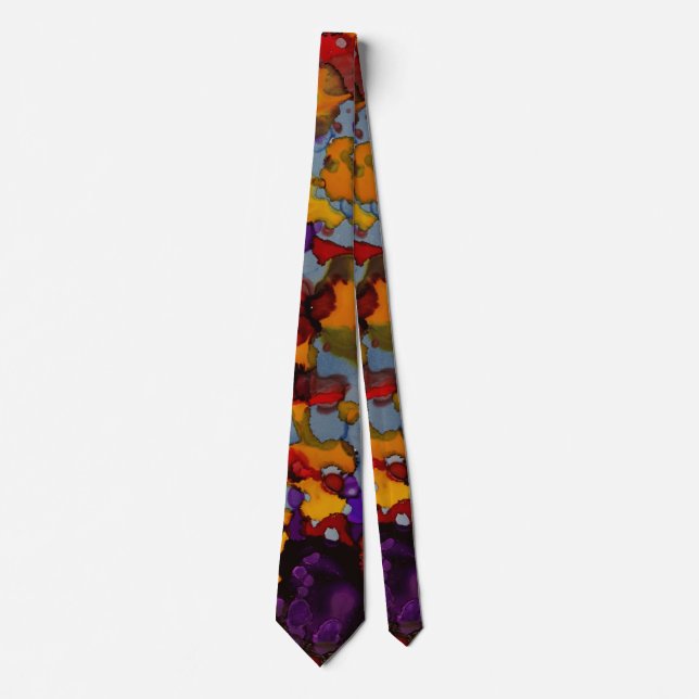 Corbata Pesadilla de Confeti (Anverso)