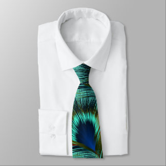 Corbata Pescado de pavo real mens Necktie