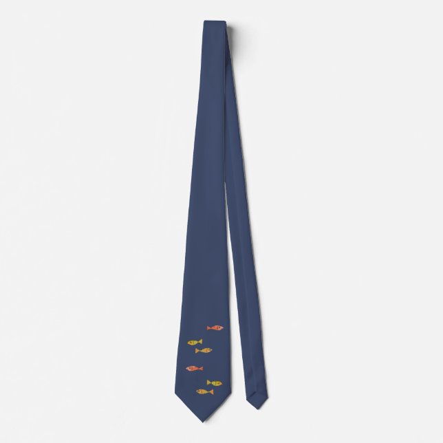 Corbata Pescado Fuera Del Ataque De Agua (Anverso)