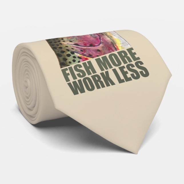 Corbata Pescado más - ¡Trabajar menos! Pesca de trucha arc (Enrollado)