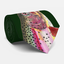 Corbata Pescador de trucha arco iris, ictiólogo