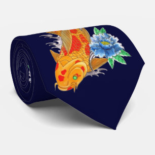 Corbata Pescados CAMBIABLES de Koi del japonés del OPUS