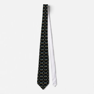 Corbata Pescados cristianos: Ichthys - lazo negro