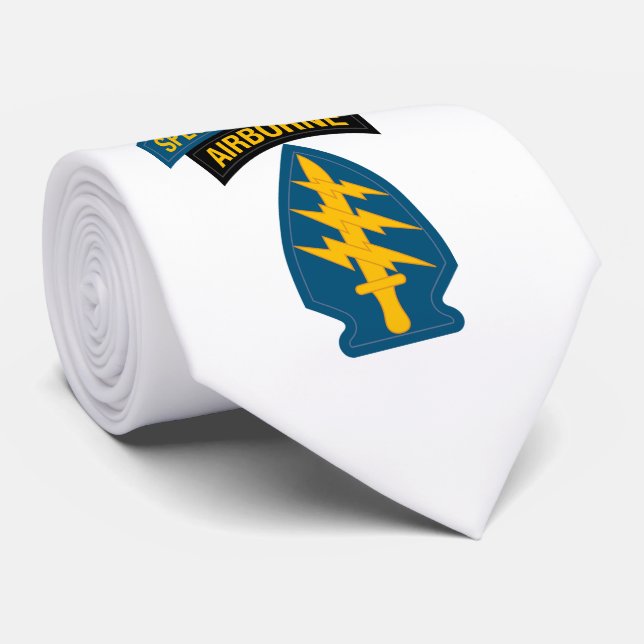 Corbata Pestaña aérea de las fuerzas especiales (Enrollado)