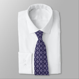 Corbata Pétalos de Flor Geométrica Patrón de Repetición Ab