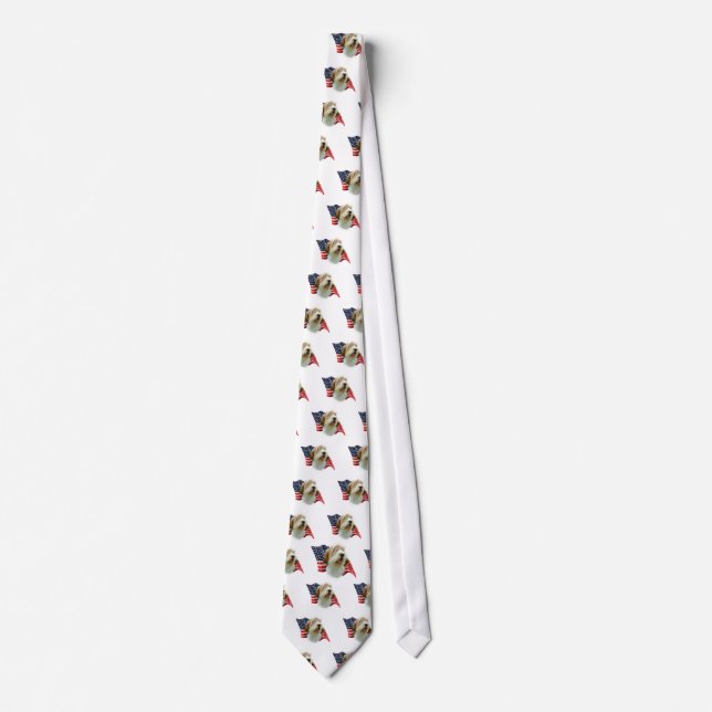 Corbata Petit Basset Griffon Vendéen 2 bandera (Anverso)