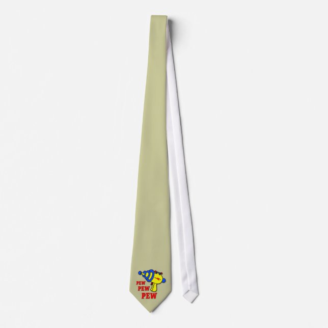 Corbata Pew Pew Pew Pew Necktie (Anverso)