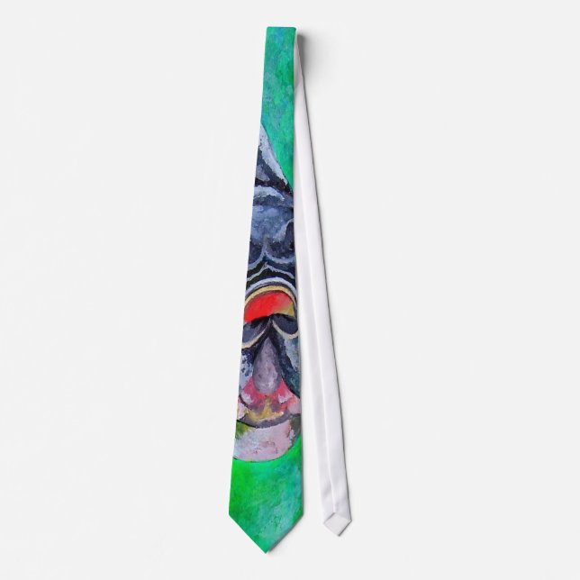 Corbata Pez de Oro Geeky Blackmoor Con Ojos Telescópicos (Anverso)