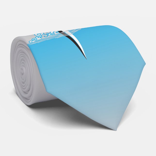 Corbata Pez Espada Jesús (Enrollado)