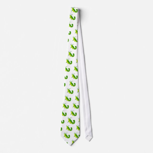 Corbata Pez Gato Afortunado (Anverso)