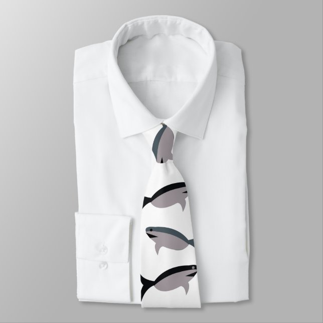 Corbata Pez Tiburón (Atado)
