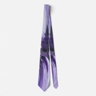 Corbata Pezón de cuello de niebla púrpura
