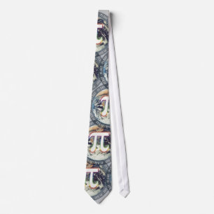 Corbata Pi Day on Earth Pattern