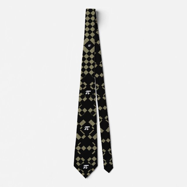 Corbata Pi Geeky Math Science Physics STEM CricketDiane (Anverso)